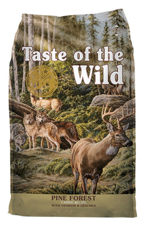 Granule pro psy Taste of the Wild Pine Forest 12,2kg s příchutí zvěřiny a zeleniny.