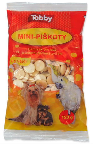 Piškoty TOBBY pro psy MINI 120g