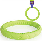 Hračka pes Aroma Kruh, střední, 17 cm, interaktivní kruh na pamlsky.