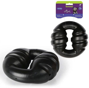 Hračka pes Strong - Kruh, 17,6 cm, robustní gumový kruh pro psy.