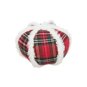 Vánoční Míč XBALL látkový s plyšem 15cm TR