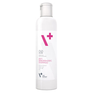 VetExpert Antiseborrhoeic Shampoo, 250 ml, šampon pro psy s kožními problémy.