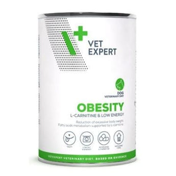 VetExpert VD 4T Obesity Dog, konzerva, 400 g, výživná dieta.
