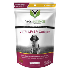 VetriScience Liver Canine, 318 g, doplněk pro podporu jater psů.