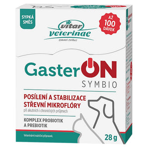 VITAR Veterinae GasterON, probiotika, 28 g, podpora trávení.
