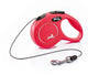 Vodítko FLEXI Classic XS lanko 3m/8kg červená