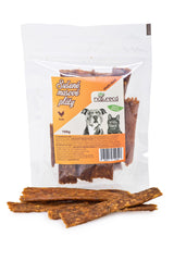 NATURECA pochoutka Masové pláty Kuře 100%maso 100g - balení kuřecích masových plátů 100g.