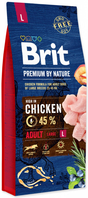 Brit Premium Dog by Nature Adult L 15kg