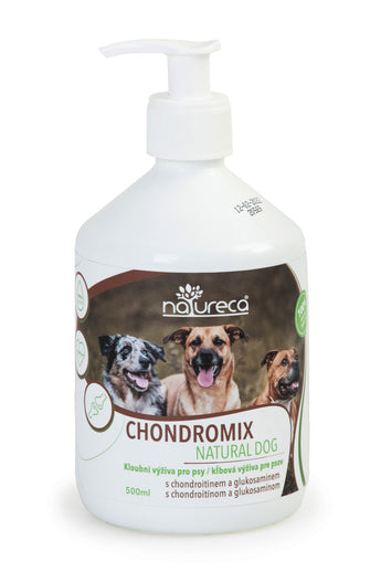 Přírodní doplněk stravy pro psy NATURECA Chondromix Natural Dog 500ml.