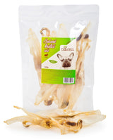 Pochoutka pro psy z králičích uší, sušené, balení 100g.