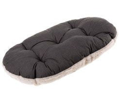 Polštář RELAX F 89/10 béžovohnědý+plyš 89x58cm - Prostorný polštář s plyšovým povrchem, ideální pro velké psy pro kvalitní spánek.