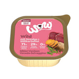WOW Zvěřina s batáty Adult paštika 150g - paštika pro dospělé psy s zvěřinou a batáty, podporuje trávení a zdraví.