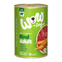 WOW konzerva Hovězí s karotkou Adult 400g