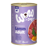 WOW konzerva Jehněčí s dýní Adult 400g - konzerva pro dospělé psy s jehněčím a dýní, ideální pro citlivé zažívání.