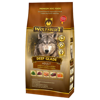 Granule Wolfsblut Dog Adult Deep Glade s divočákem a bylinkami pro dospělé psy, 2 kg.