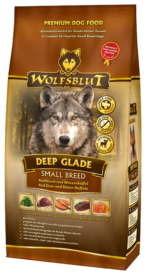 Granule Wolfsblut Dog Small Breed Deep Glade s divočákem pro malé psy, 2 kg.