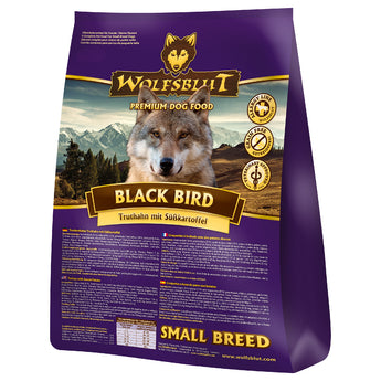 Granule Wolfsblut Dog Small Breed Black Bird s křepelkou pro malé psy, 7,5 kg.