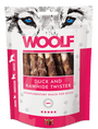 WOOLF pochoutka Duck&Rawhide twister 100g