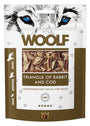 WOOLF pochoutka rabbit and Cod Triangle 100g