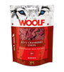 WOOLF pochoutka soft cranberry strips 100g