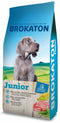 Krmivo pro psy BROKATON Dog Junior 20kg pro mladé psy, 20 kg balení.
